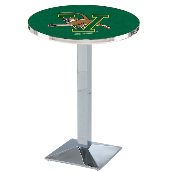 Holland Bar Stool Co 36" Chrome Vermont Pub Table, 36" dia. Top - L217C3636VERMNT
