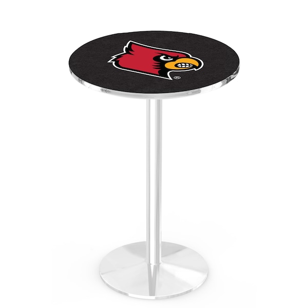 Holland Bar Stool Co 42" Chrome Louisville Pub Table - L214C4228LVILLE