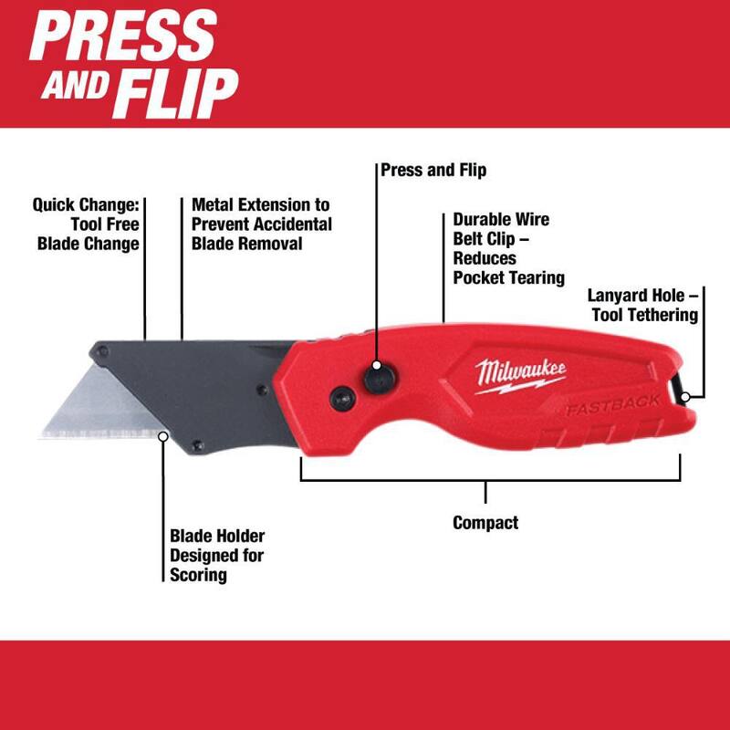 Milwaukee Left, Right and Straight Aviation Snips with Utility Knife's (5-Pack) - 48-22-4533-48-22-1503