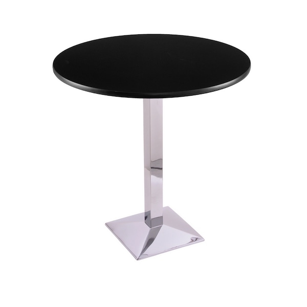 Holland Bar Stool Co 36" 217 Chrome Table, 36" dia. Top - 21736CH36R