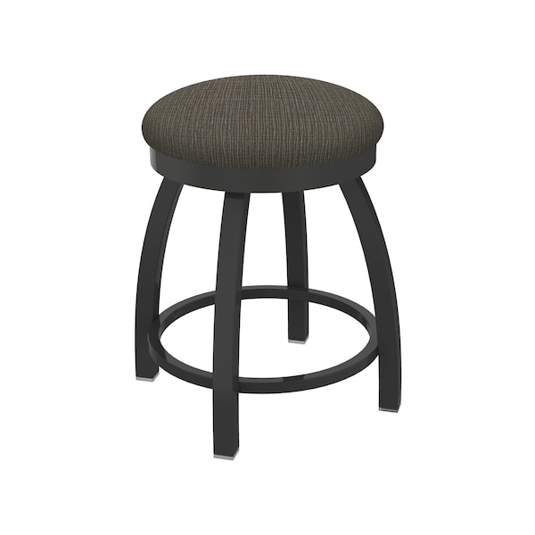 Holland Bar Stool Co 18" Swivel Vanity Stool, Pewter Finish, Graph Chalice Seat - 80218PW019