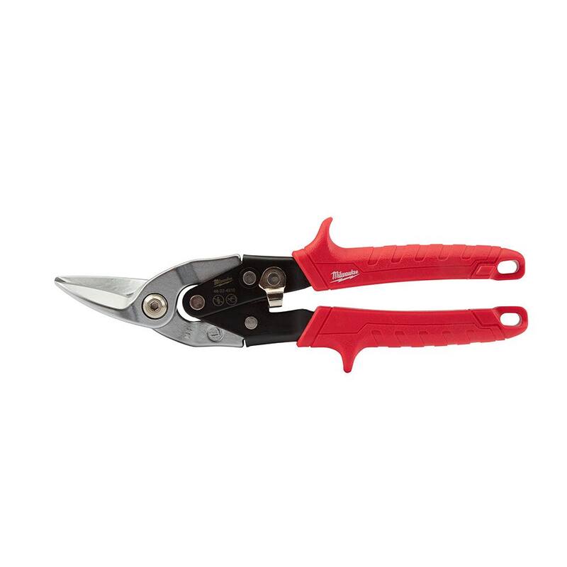 Milwaukee Left, Right, and Straight/Offset Aviation Snips Set (5-Piece) - 48-22-4533-48-22-4523