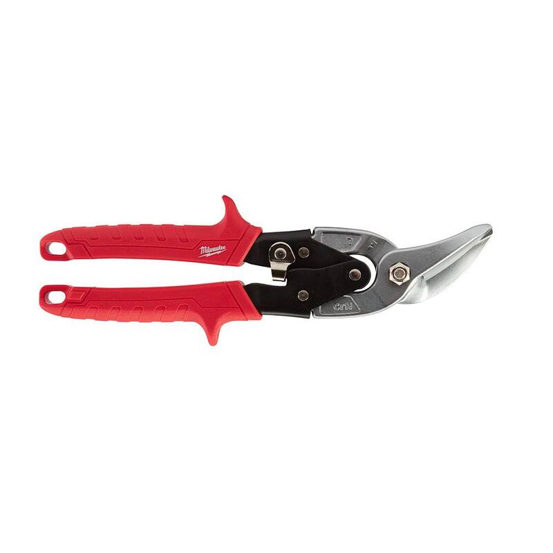 Milwaukee Left, Right, and Straight/Offset Aviation Snips Set (5-Piece) - 48-22-4533-48-22-4523