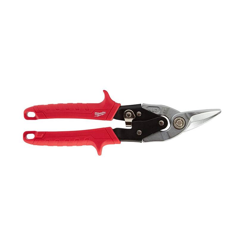 Milwaukee Left, Right, and Straight/Offset Aviation Snips Set (5-Piece) - 48-22-4533-48-22-4523