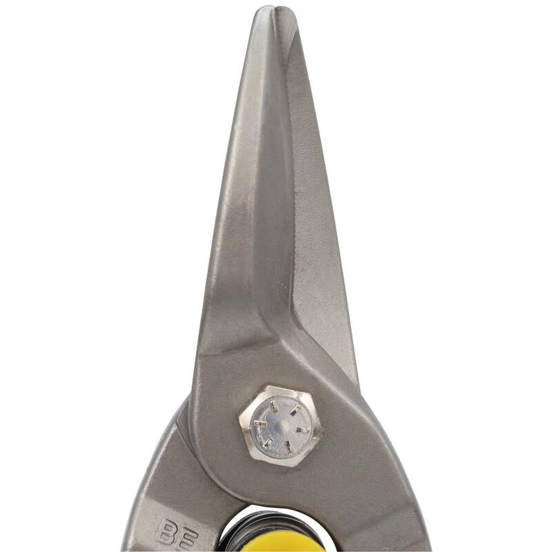 Stanley 10 in. FATMAX Straight Cut Compound Action Aviation Snip - 14-563