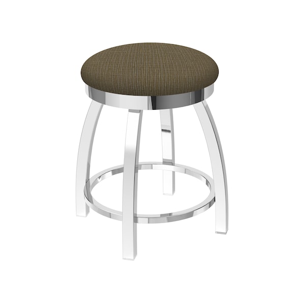 Holland Bar Stool Co 18" Swivel Vanity Stool, Chrome Finish, Graph Cork Seat - 80218CH017