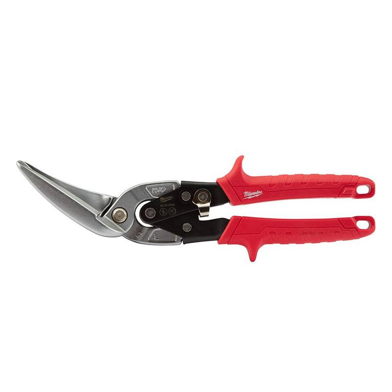 Milwaukee 11 in. Long Left-Cut Offset Snips - 48-22-4538