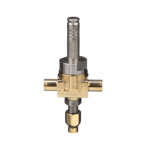 Emerson Solenoid Valve, 3/8"X1/2" Nc W/O Coil - 047512