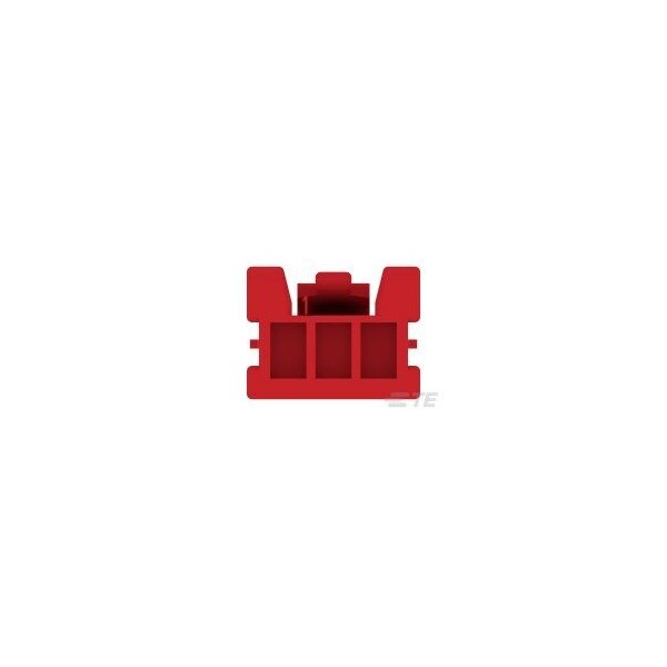 Te Connectivity GRACE INERTIA CONN 2.5 PLUG HSG 3P RED - 1-1747066-3