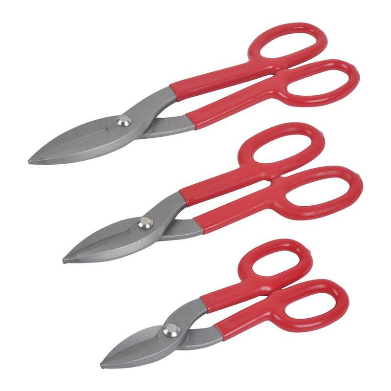 KING Tinman Style Tin Snips (3-Piece Set) - 0076-0