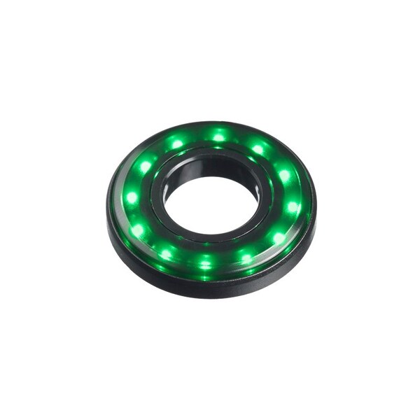 Apem Inc 19mm Halo Amarillo Cuerpo Lente Esmerilado - QH19057YC