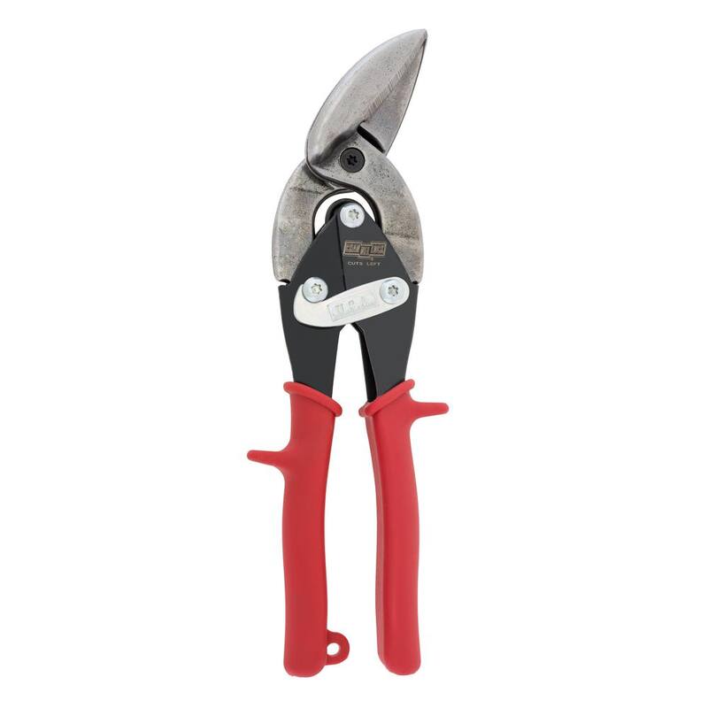 Channellock 1.22 in. Left-Cut Offset Aviation Snip - 610FL