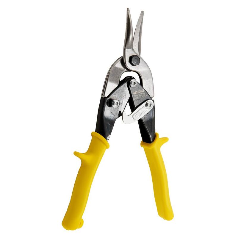 ToolPro 1.25 in. Straight-Cut Aviation Snip for 18-Gauge to 23-Gauge Stainless Steel - TP02162