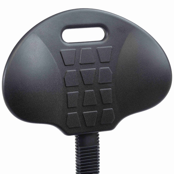 National Public Seating Office Chair, 37 in H, Black - 6716HB-A