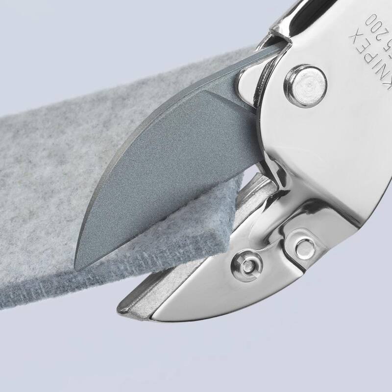KNIPEX 0.87 in. Straight-Cut Miter Snip - 94 55 200