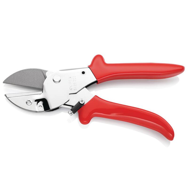 KNIPEX 0.87 in. Straight-Cut Miter Snip - 94 55 200