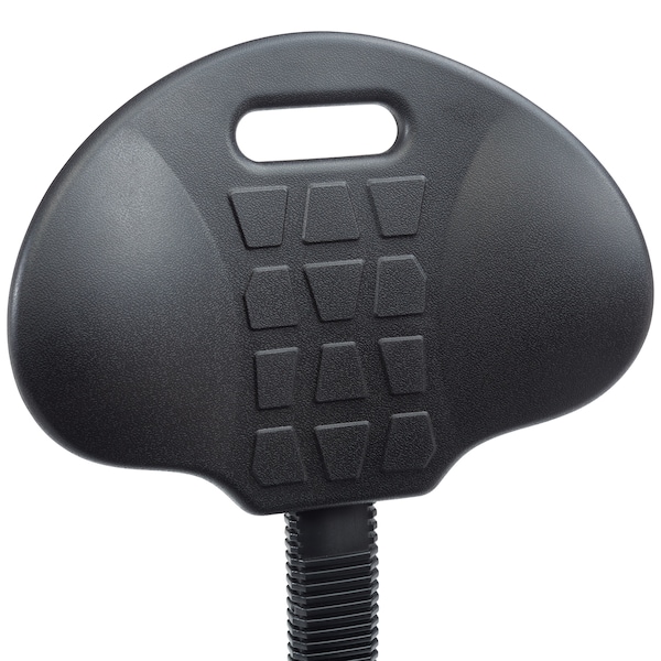 National Public Seating Office Chair, 37 in H, Black - 6716HB
