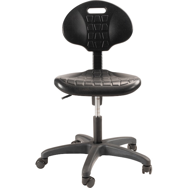 National Public Seating Office Chair, 37 in H, Black - 6716HB