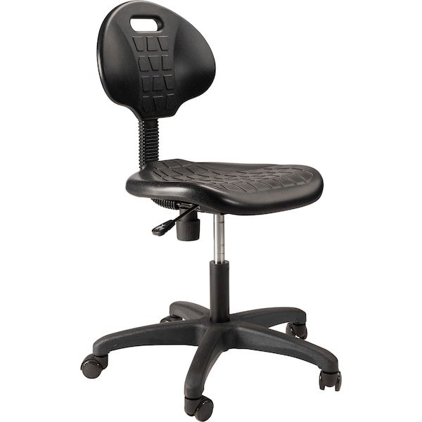National Public Seating Office Chair, 37 in H, Black - 6716HB