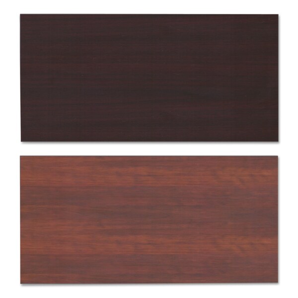 Alera Reversible Laminate Table Top, Rect, 59-3/8Wx29.5, Med Cherry/Mahogany - ALETT6030CM