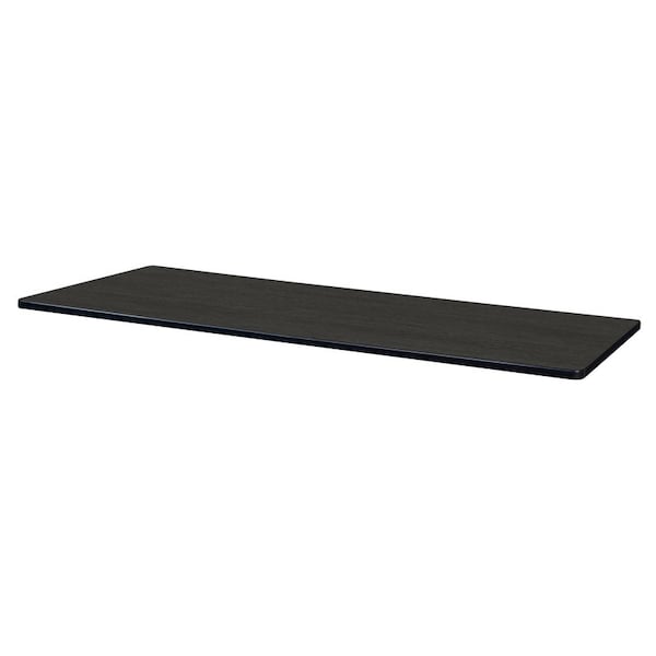 Regency Regency 72 x 30 in Rectangle Double Sided Table Top- Ash Grey or White - TTRC7230AGWH
