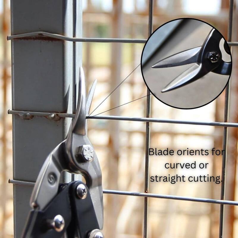Kapro Straight-Cut Aviation Snips, 10 in. - 1256-41-10