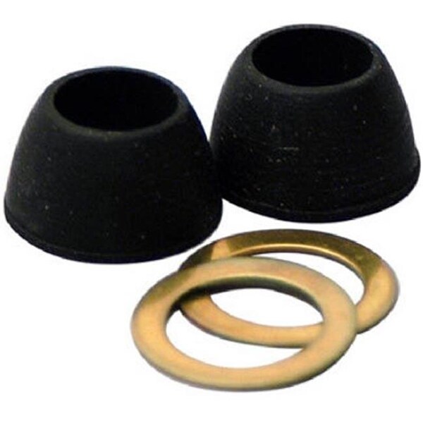 Brass Craft Service Parts Brass Craft Service Parts 709501 0.5 in. Master Plumber Cone Washer; 2 Pack - 709501