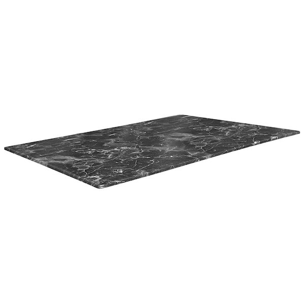 Holland Bar Stool Co 32 x 48 Black Marble, IndoorOutdoor AllSeason EuroSlim Table Top by the  Co - ODS3248BM