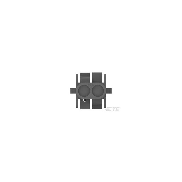 Te Connectivity 02P UMNL CAP HSG GRY - 1-480699-8