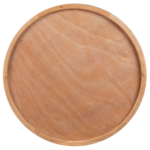 Flash Furniture 24" Round Butcher Block Style Table Top - XU-BB24RD-GG