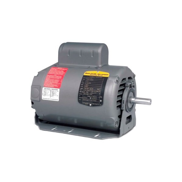 Baldor-Reliance Baldor-Reliance Motor RL1310A277, 1HP, 1725RPM, 1PH, 60HZ, 56/56H, 3528L, OPEN, F - RL1310A277