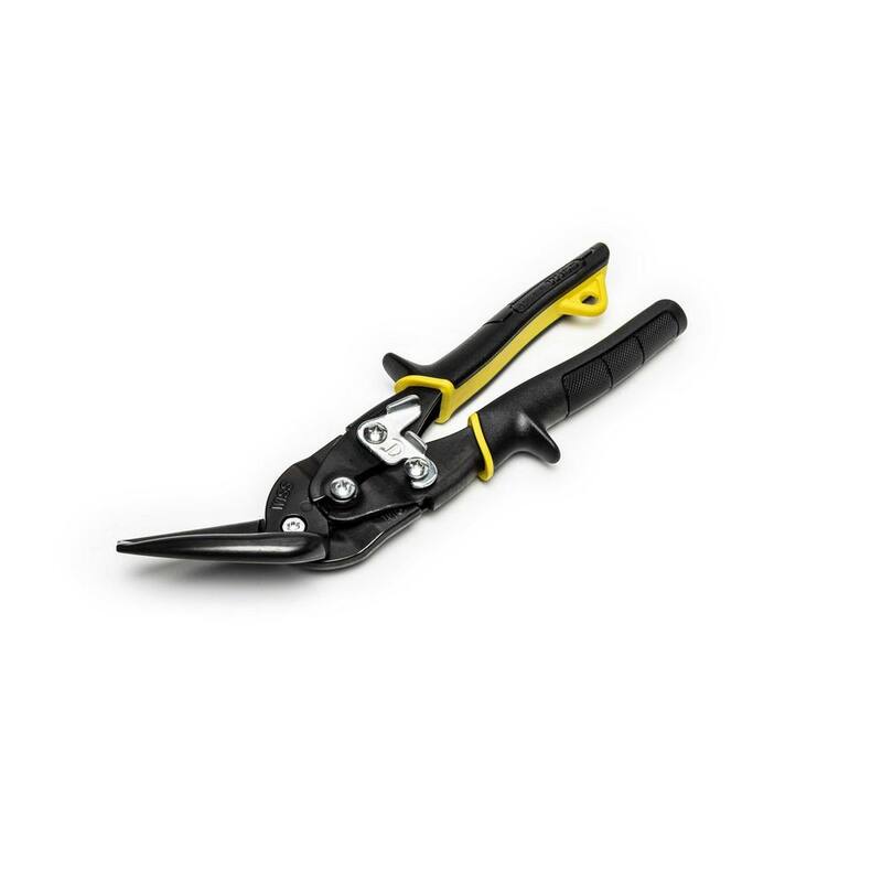 Crescent Wiss 9-4/5 in. Offset Straight, Left and Right Cut Aviation Snips - M8P