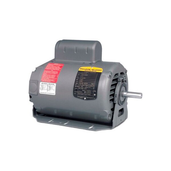 Baldor-Reliance Baldor-Reliance Motor RL1307A277, .75HP, 1725RPM, 1PH, 60HZ, 56/56H, 3520L, OPEN - RL1307A277