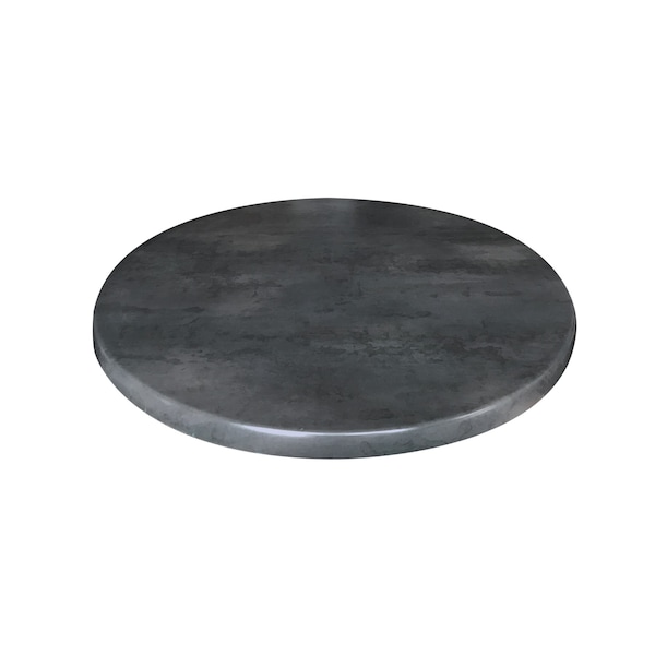 Holland Bar Stool Co 30" dia. Black Steel, Indoor/Outdoor All-Season EnduroTop Table Top - OD30RBLKSTL