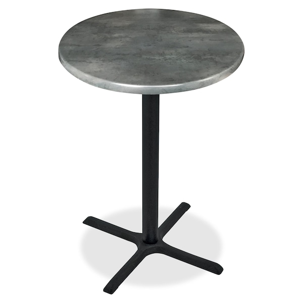 Holland Bar Stool Co 30" dia. Black Steel, Indoor/Outdoor All-Season EnduroTop Table Top - OD30RBLKSTL