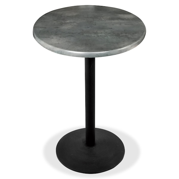 Holland Bar Stool Co 30" dia. Black Steel, Indoor/Outdoor All-Season EnduroTop Table Top - OD30RBLKSTL