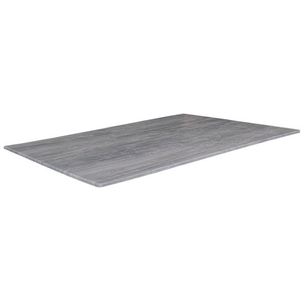Holland Bar Stool Co 32 x 48 Greystone, IndoorOutdoor AllSeason EuroSlim Table Top by the  Co - ODS3248GRYSTN