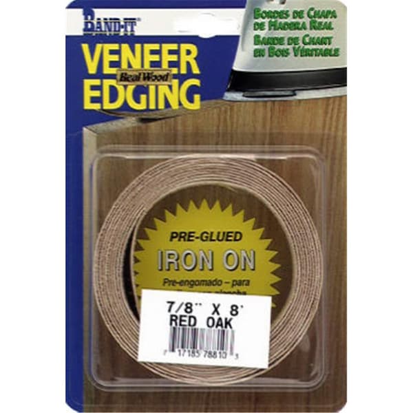 Cloverdale 78840 .88 in. x 8 ft. Cherry- Wood Veneer Edgebanding - 708724
