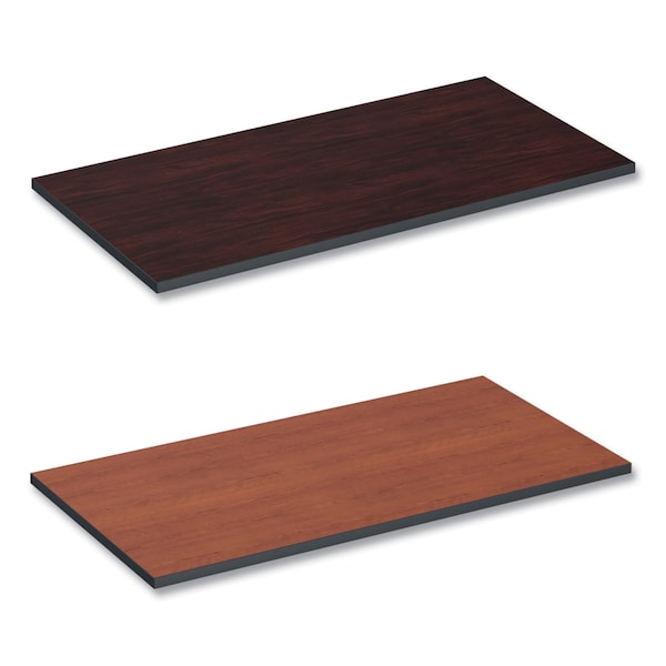 Alera Reversible Laminate Table Top, Rct, 47-5/8x23-5/8, Med Cherry/Mahogany - ALETT4824CM