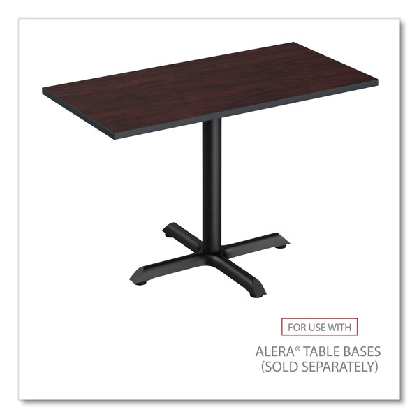 Alera Reversible Laminate Table Top, Rct, 47-5/8x23-5/8, Med Cherry/Mahogany - ALETT4824CM