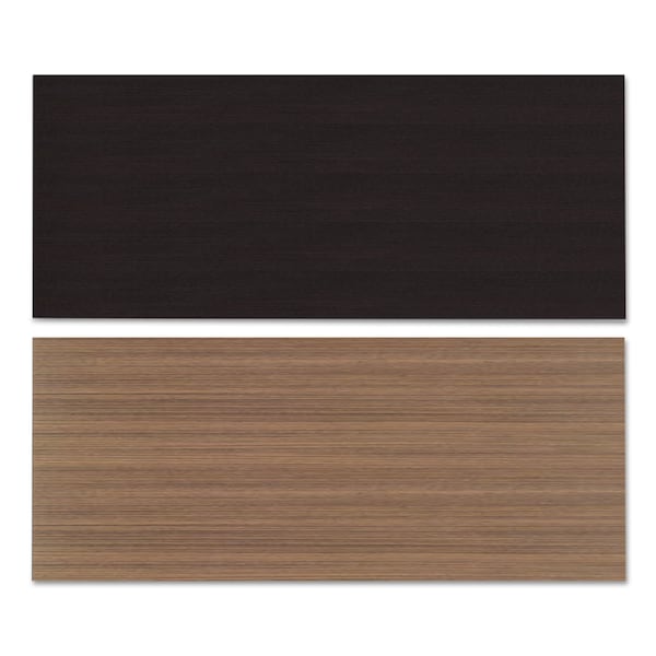 Alera Reversible Laminate Table Top, Rect, 71.5w x 29.5d, Espresso/Walnut - ALETT7230EW