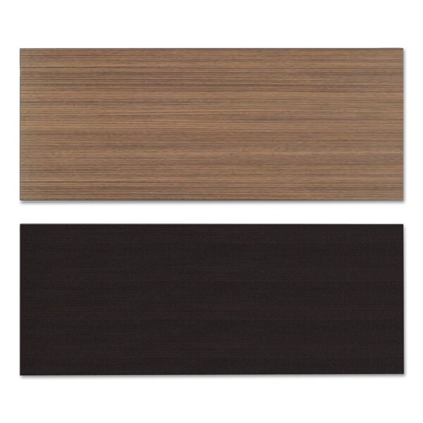 Alera Reversible Laminate Table Top, Rect, 59-3/8Wx23-5/8d, Espresso/Walnut - ALETT6024EW