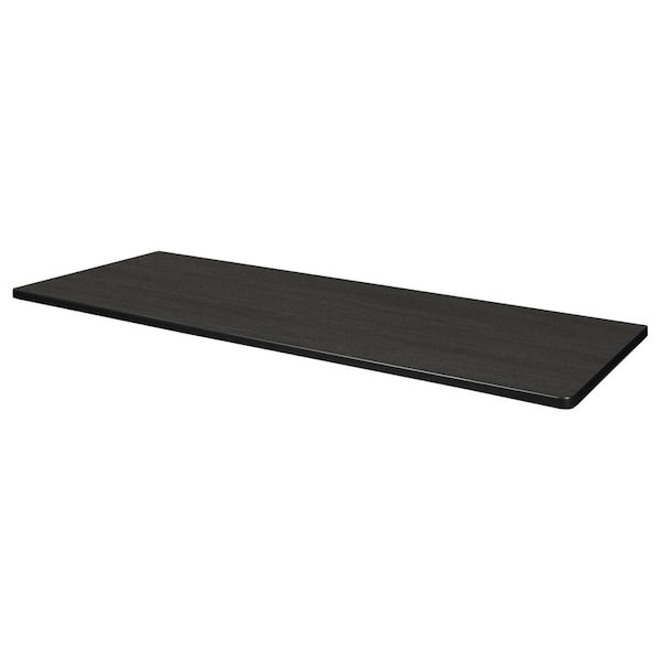 Regency Regency 84 x 24 in Rectangle Laminate Double Sided Table Top- Ash Grey or White - TTRC8424AGWH