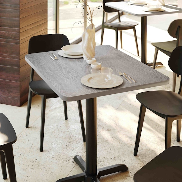 Flash Furniture Glenbrook 24in. x 30in. Rectangular Table Top with White or Gray Reversible Laminate Top - XU-WHGY-2430-GG