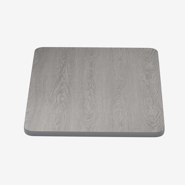 Flash Furniture Glenbrook 24in. x 30in. Rectangular Table Top with White or Gray Reversible Laminate Top - XU-WHGY-2430-GG