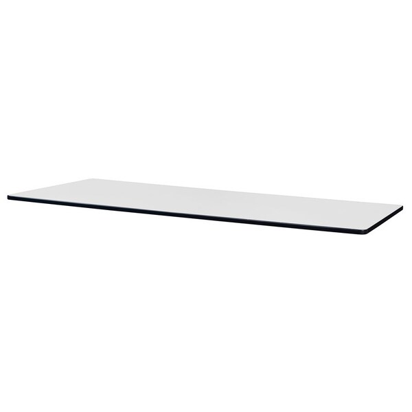 Regency Regency 66 x 24 in Rectangle Laminate Double Sided Table Top- Ash Grey or White - TTRC6624AGWH