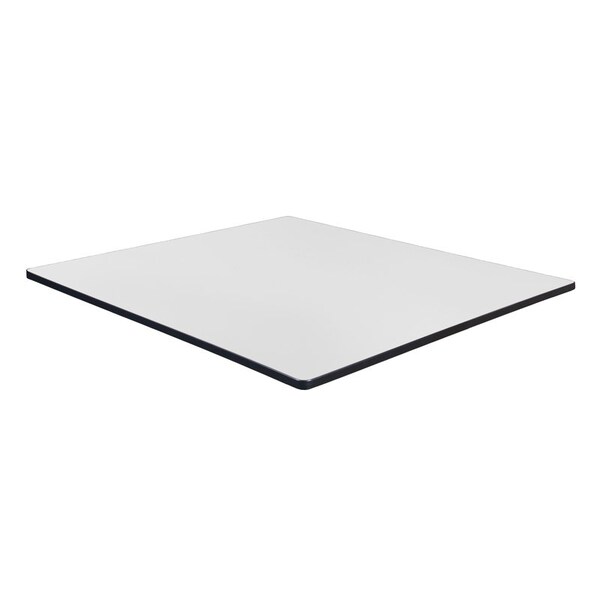 Regency Regency 48 in. Square Laminate Double Sided Table Top- Ash Grey or White - TTSQ4848AGWH