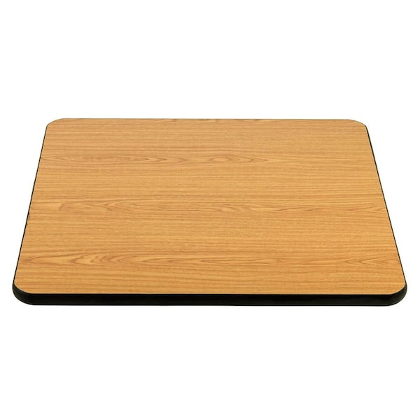 Fine-Line AL  35.5 x 35.5 in. Reversible Laminate Table Top - Square - Espresso & Walnut - FI3200830