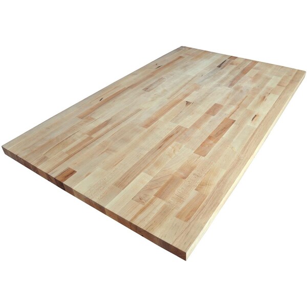 Bk Resources Hard Maple Flat Top Table Replacement Top with Oil Finish 48X36X1-3/4 - MFT-4836