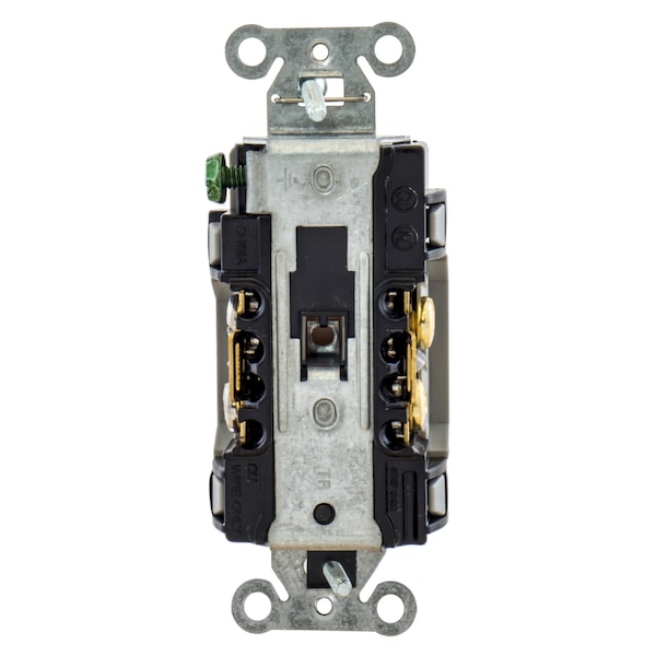 Hubbell Wiring Device-Kellems Commercial Specification Grade Style Line Decorator Duplex Receptacles - DR15GRYWRTR